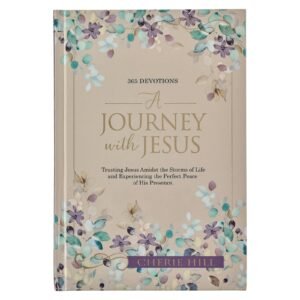 A Journey with Jesus 365 Devotions for Women, Purple Floral