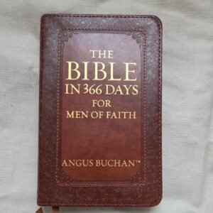 Lux-Leather - the Bible in 366 Days for Men of Faith by Christian Art Gifts...