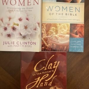 Lot of 3 books random religious books Assorted Women
