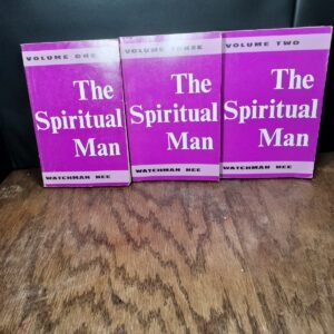The Spiritual Man Volumes 1 2 3 by Watchman Nee set Vintage 1968