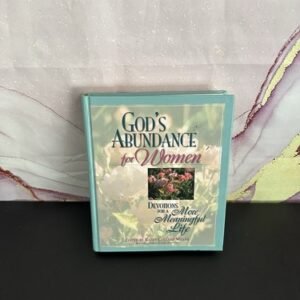 VINTAGE 1999 GODS ABUNDANCE FOR WOMEN DEVOTIONS FOR A MEANINGFUL LIFE BOOK
