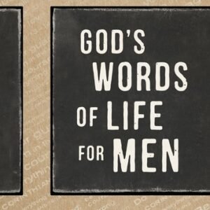 God's Words of Life for Men: Inspiring Devotions and Bible Verses for Streng...