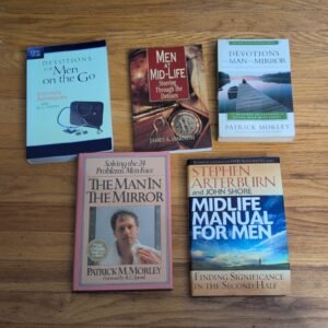 5 Christian Books Mens Ministry Devotional Bible Study  Morley Arterburn