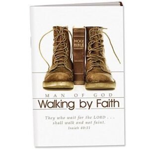 Man of God Walking By Faith Devotion Book - Paperback - GOOD
