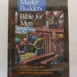 Master Builders Bible for Men: The Lutheran Men in Mission Book Hardcover Jesus