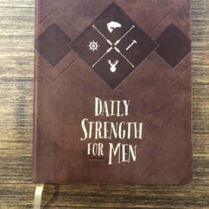 Daily Strength for Men: A 365-Day Devotional by Chris Bolinger, Gift Study Book