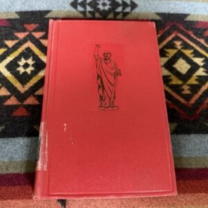 THE MAN ON FIRE Saint Paul Apostle Vintage Catholic 1950s Windeatt Ex Libris