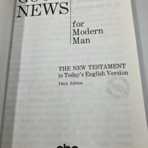 Good News and Psalms for Modern Man Bible New Testament Vintage Paperbacks