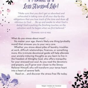 3 Minutes to a Less Stressed Life Devotional Journal: Inspiration for Women - Do