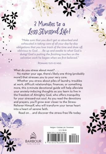 3 Minutes to a Less Stressed Life Devotional Journal: Inspiration for Women - Do