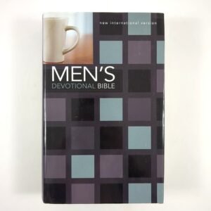 Men’s Devotional Bible NIV Biblical Study Hardcover Book Zondervan 2012