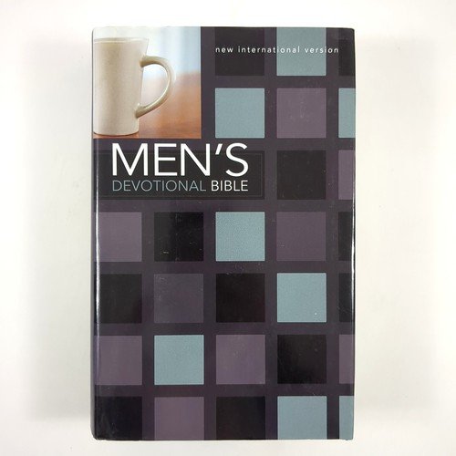 Men’s Devotional Bible NIV Biblical Study Hardcover Book Zondervan 2012