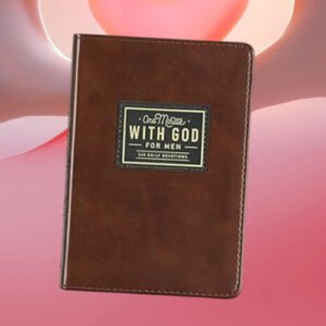 One Minute with God for Men 365 Devotions, Brown Faux Leather Flexcove Books