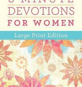 3-Minute Devotions for Women Large Print Edition by Compiled by Barbour Staff