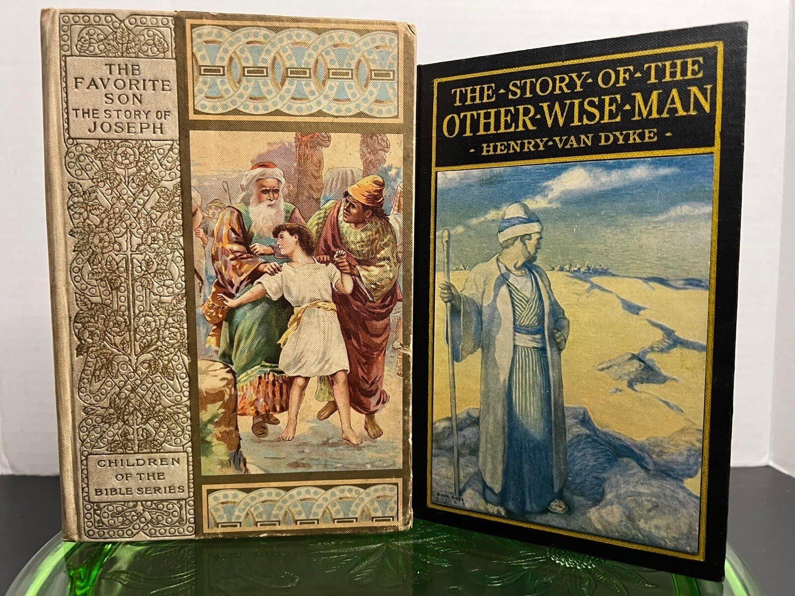 Antique Religious Books Decorated Covers Favorite Son The Other Wise Man