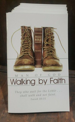 Man of God Walking By Faith Devotion Book - Paperback - LOT OF 12 BRAND NEW