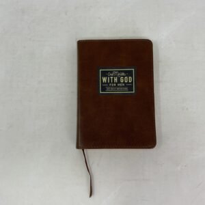 One Minute with God for Men 365 DEVOTIONS Brown Faux Leather Flexcover