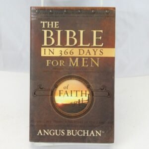 Bible In 366 Days for Men Of Faith Devotional Angus Buchan  LIKE NEW