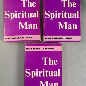 The Spiritual Man Book Set Volume I II III - Books 1 2 3 Watchman Nee 1968