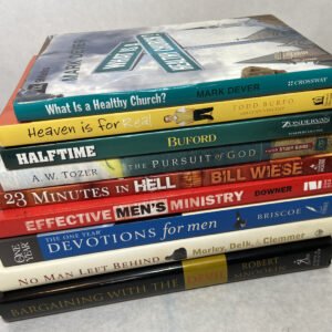 LOT of 9 Men’s Religious Devotional Christianity Books Men’s Ministry Halftime