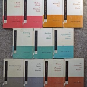 11 vols. of the Laymans Theological Library: Believing in God, Christian Man, +9