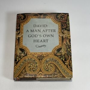 Miniature 3" Book David A Man After God's Own Heart 1992 Hardcover Bible Quotes