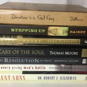 Lot of 7 Christian Living Men's Religious Books - Spiritual Self Help Devotions