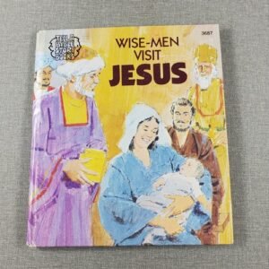 Wise-Men Visit Jesus Tell A Bible Story Book 1980 Illustrated Standard Pub