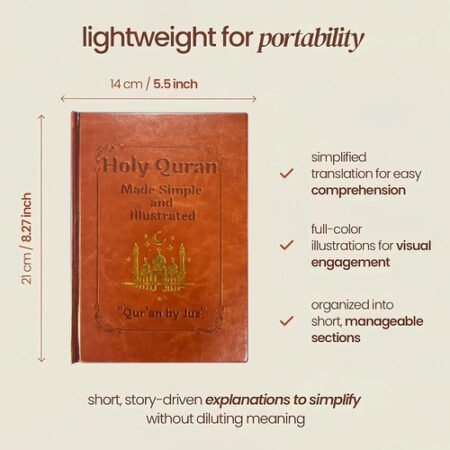 The Quran - Holy Quran Made Simple and Illustrated Tafsir, Easy Explanation USA