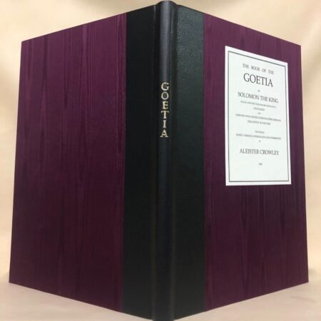 Goetia Aleister Crowley facsimile annotated copy Hell Fire Club rare occult