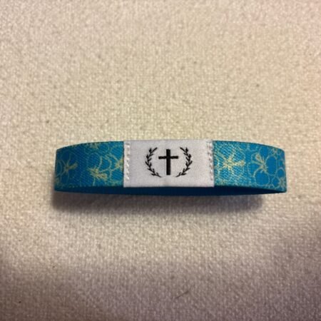 1 turquoise Daily Bible Verse Bracelet with NFC Christian Scripture Jesus Faith