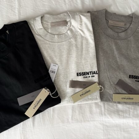 Fear of God Essentials Original Authentic Logo T-Shirt Men’s Streetwear Tee