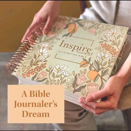 NLT Bible DaySpring Inspire Illustrating Bible With Filament App Spiral Bound