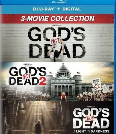 God's Not Dead 3 movie Collection Blu-ray Willie Robertson NEW
