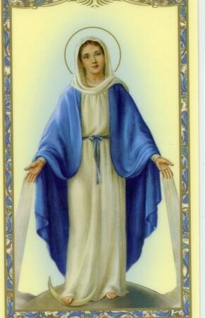 HAIL MARY  - Laminated  Holy Cards.  QUANTITY 25 CARDS
