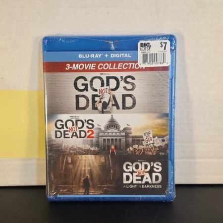 GOD'S NOT DEAD 3-Movie Collection BLU RAY + DIGITAL. SEALED. NEW.