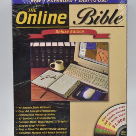 The Online Bible CD Pc 14 Versions Maps Illustrations Windows 95