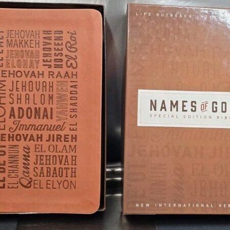 Names of God Special Edition Bible Zondervan Holy Bible. Life Outreach