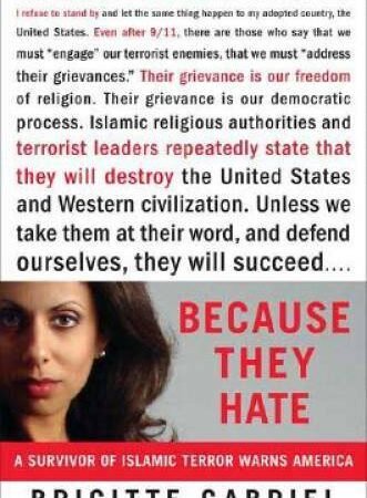 Because They Hate: A Survivor of Islamic Terror Warns America - VERY GOOD