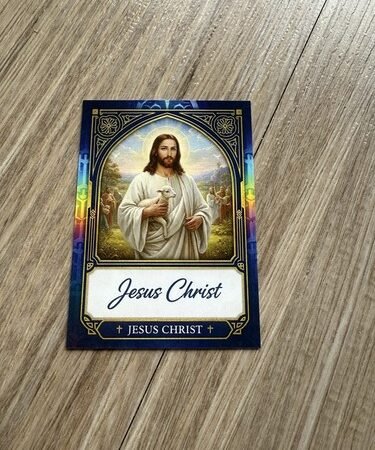 Jesus Christ Custom Trading Card John 14:6 Christian Collectible Gift