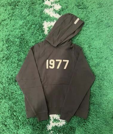 Fear of God Essentials 1977 Iron Hoodie Size S