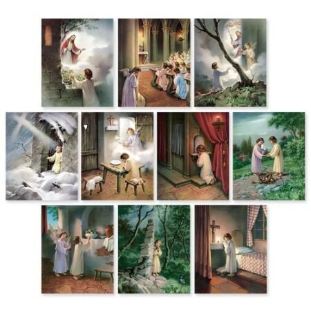 The Lord's Prayer, 8x10 Inch Size, 10 Different and Separate Posters Included