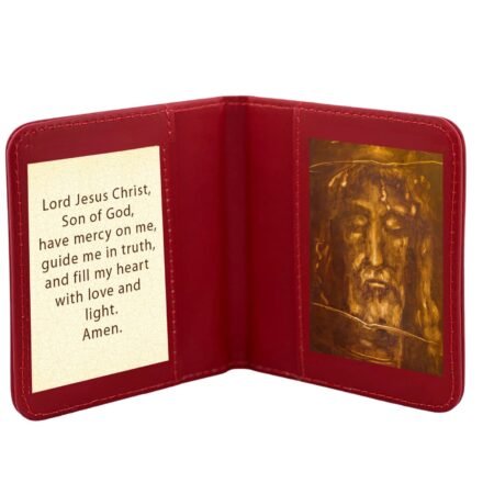 Traveling Icon Diptych Prayer Book The Shroud of Turin Icon & Prayer Holy Face