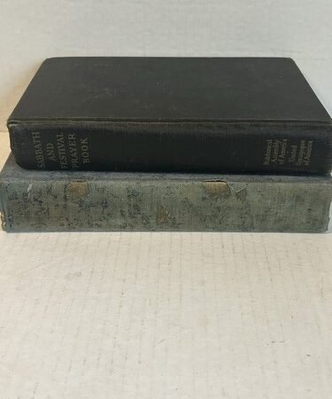 Daily Prayer Book 1949 + 1960 Sabbath And Festival Prayer Book•Good Condition