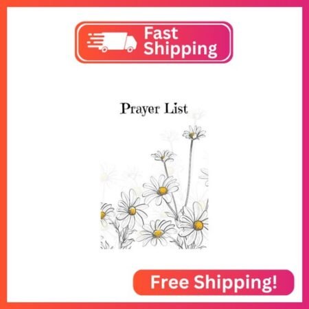 Prayer List Journal: Prayer list Notebook-Record Prayer Request and Answered Pra