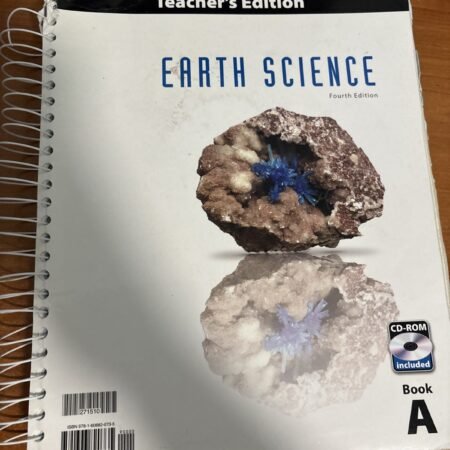 Earth Science Teacher Edition Book A with Online Resources Bob Jones University