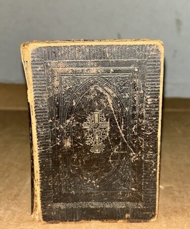 1898 Slovak Catholic “Jesus My Request” Leatherbound Illustrated Prayer Book