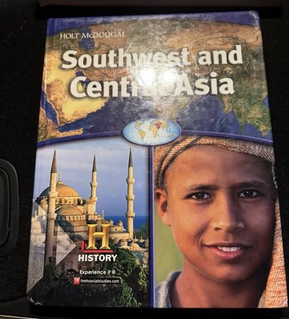 Holt McDougal Southwest & Central Asia History Textbook HC English Online Ed