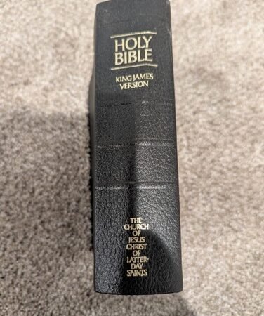 HOLY BIBLE King James Version The Church of Jesus Christ of LDS, Indexed 1979