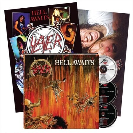 Slayer 'Hell Awaits' 40th Anniversary 3 CD Earbook - NEW
